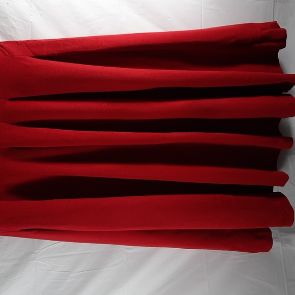 NWT NINE  WEST Red slvless dress SZ 4 - Picture 3 of 12